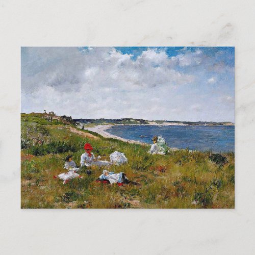 William Merritt Chase Idle Hours Postcard