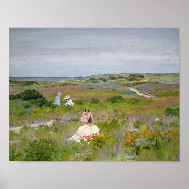 William Merritt Chase - Landscape - Shinnecock, Poster (Front)
