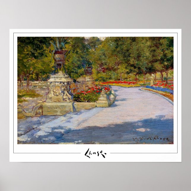 William Merritt Chase Zedign Art Poster #177 (Front)