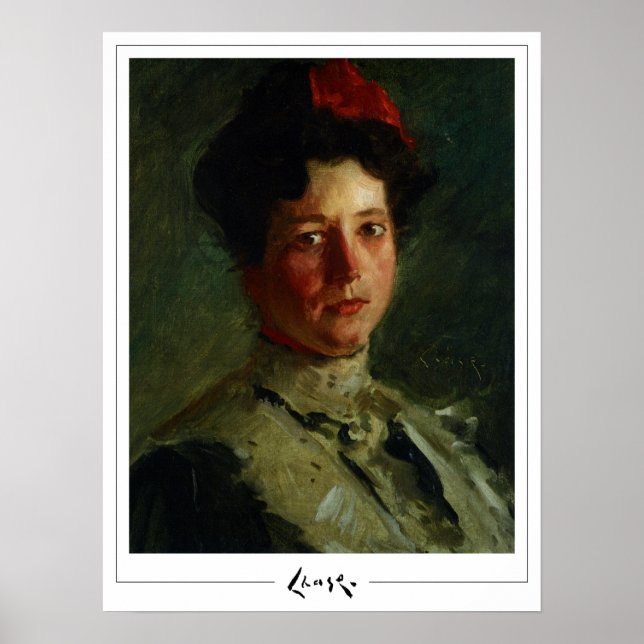 William Merritt Chase Zedign Art Poster #323 (Front)