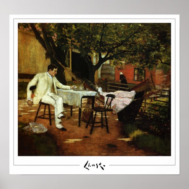 William Merritt Chase Zedign Art Poster #330 (Front)