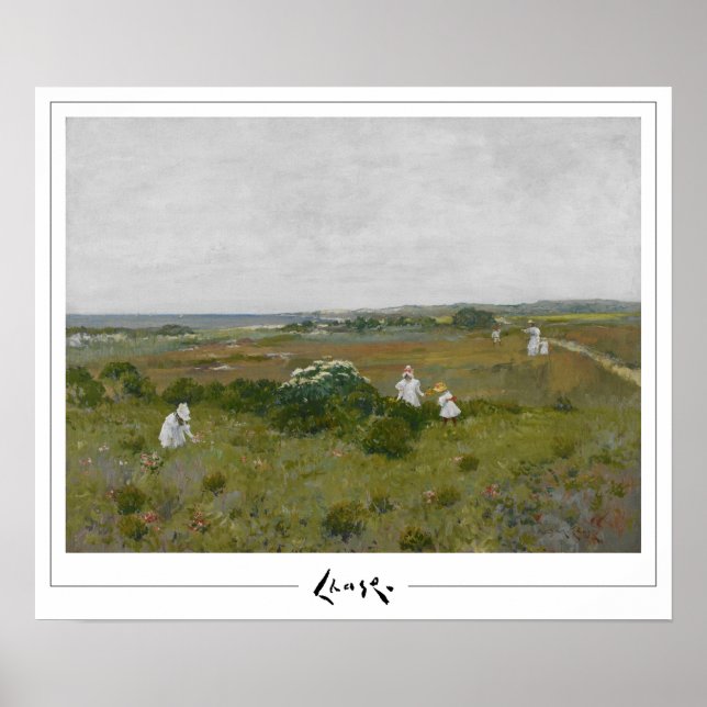 William Merritt Chase Zedign Art Poster #56 (Front)