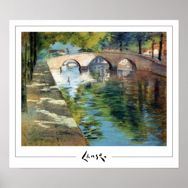 William Merritt Chase Zedign Art Poster #78 (Front)