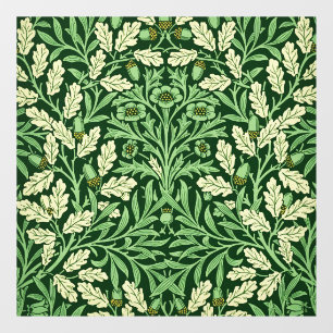 William Mirrors Acorns & Oak Leaves Spring Garden Window Cling