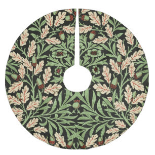 William Mirrors Acorns & Oak Leaves Summer Garden Brushed Polyester Tree Skirt