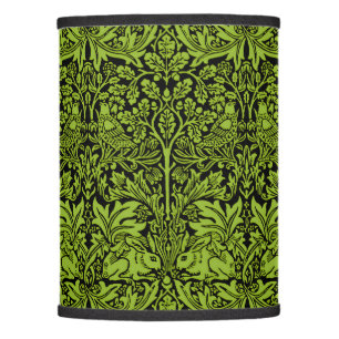 William Morris 1881 Birds, Rabbit Floral Pattern  Lamp Shade