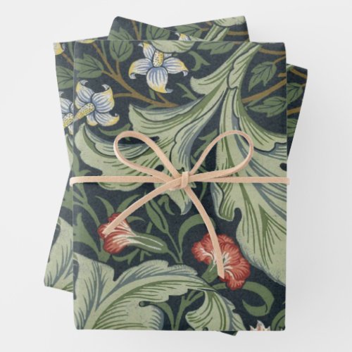 William Morris 19th Century Wrapping Paper Sheets