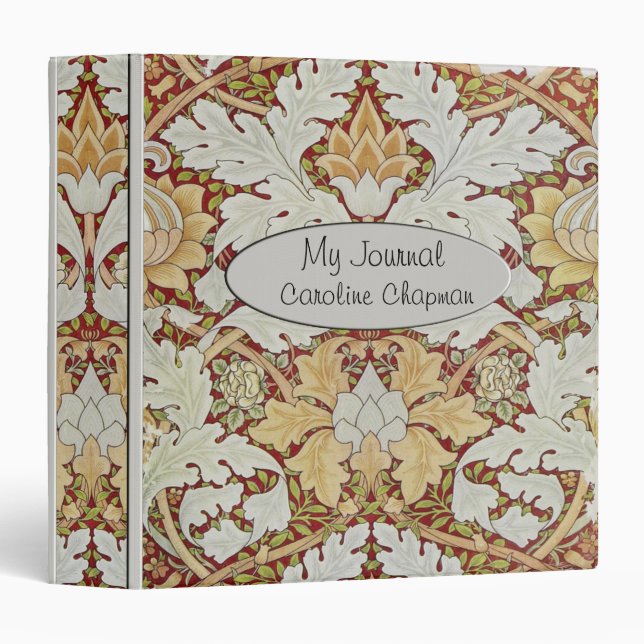 William Morris 1.5" Binder (Front/Spine)