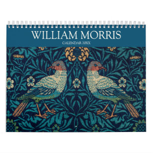 William Morris 2024 Vintage Painting Pattern Calendar