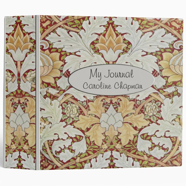 William Morris 2" Binder (Front/Spine)