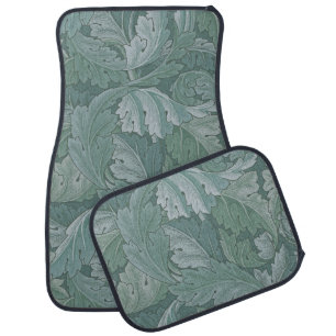 William Morris Acanthus Botanical Harmony Classic Car Floor Mat