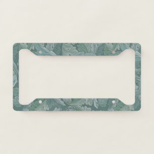 William Morris Acanthus Botanical Harmony Classic License Plate Frame