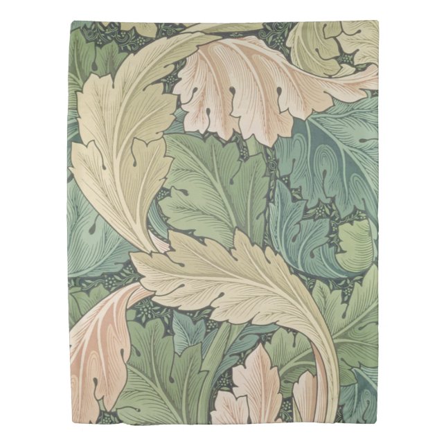 William Morris Acanthus Duvet Cover (Front)
