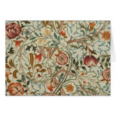 William Morris Acanthus Embroidery Floral Pattern (Front Horizontal)