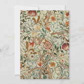 William Morris Acanthus Embroidery Floral Pattern  (Front)