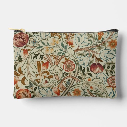 William Morris Acanthus Embroidery Floral Pattern Accessory Pouch