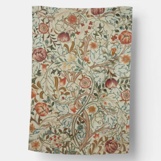 William Morris Acanthus Embroidery Floral Pattern House Flag