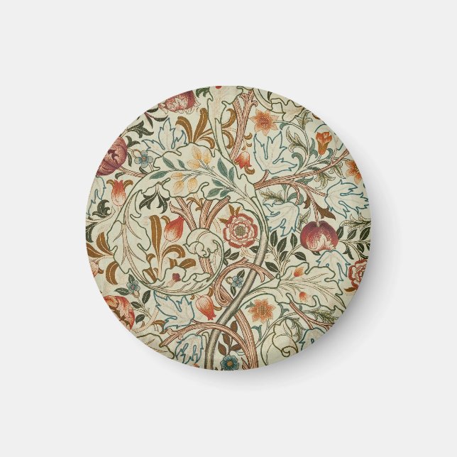 William Morris Acanthus Embroidery Floral Pattern  Magnet (Front)