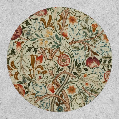 William Morris Acanthus Embroidery Floral Pattern Patch