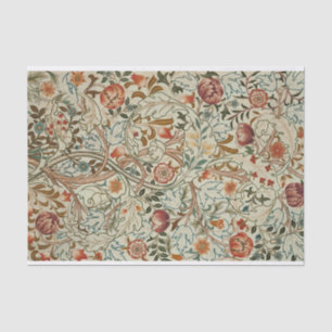 William Morris Acanthus Embroidery Floral Pattern Tissue Paper