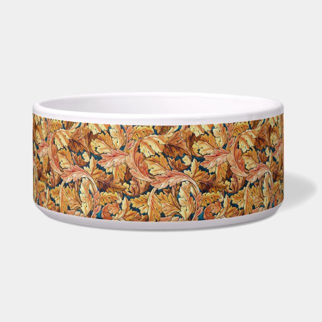 William Morris Acanthus Leaf Autumn Pattern Bowl (Front)
