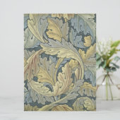 William Morris Acanthus Leaves Floral Art Nouveau (Standing Front)