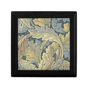 William Morris Acanthus Leaves Floral Art Nouveau Gift Box