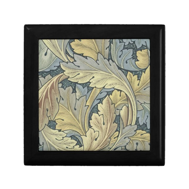 William Morris Acanthus Leaves Floral Art Nouveau Gift Box (Front)