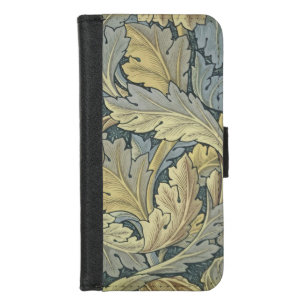 William Morris Acanthus Leaves Floral Art Nouveau iPhone 8/7 Wallet Case