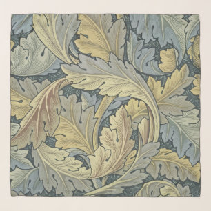 William Morris Acanthus Leaves Floral Art Nouveau Scarf