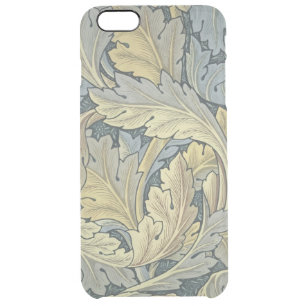 William Morris Acanthus Leaves Floral Art Nouveau Clear iPhone 6 Plus Case