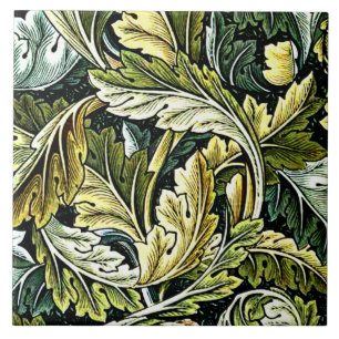William Morris - Acanthus pattern, Ceramic Tile