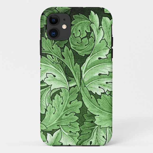 William Morris Acanthus Pattern Iphone Case (Back)