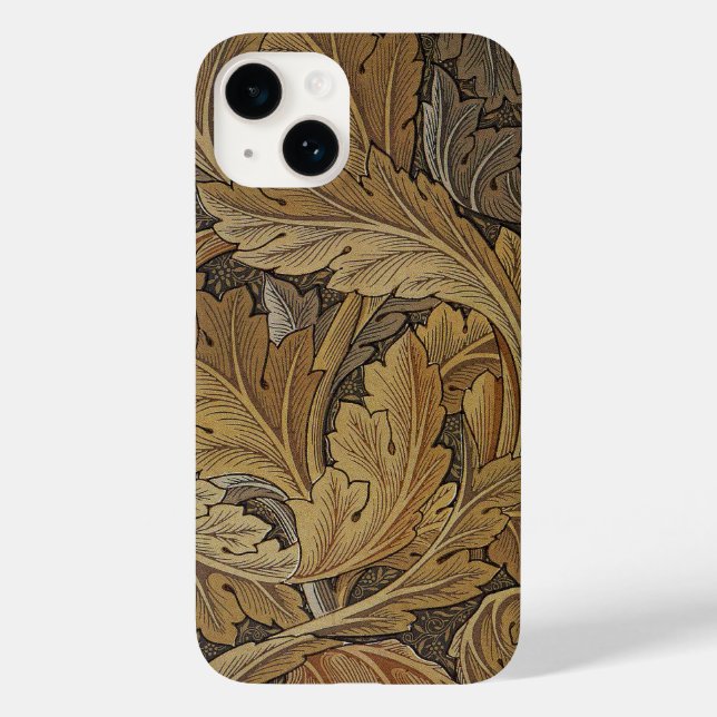William Morris Acanthus Pattern Iphone Case (Back)