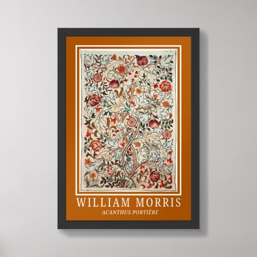 William Morris Acanthus Portire Poster 