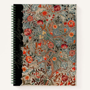 WILLIAM *MORRIS ACANTHUS PORTIERE SIGNATURE NOTEBOOK