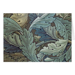 William Morris Acanthus Sage Flower Floral Botanic