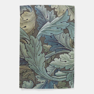 William Morris Acanthus Sage Flower Floral Botanic Garden Flag
