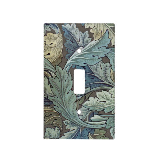 William Morris Acanthus Sage Flower Floral Botanic Light Switch Cover