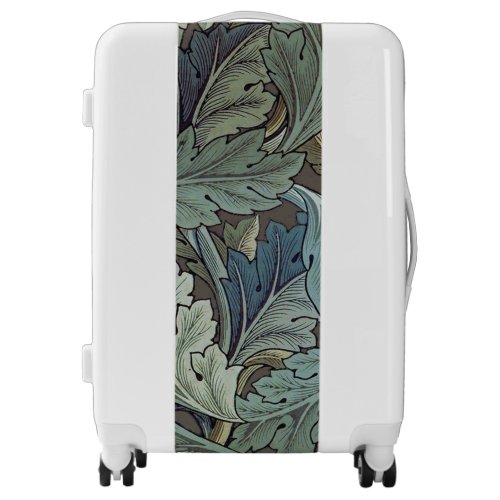 William Morris Acanthus Sage Flower Floral Botanic Luggage