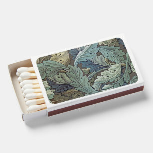 William Morris Acanthus Sage Flower Floral Botanic Matchboxes