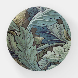 William Morris Acanthus Sage Flower Floral Botanic Paperweight