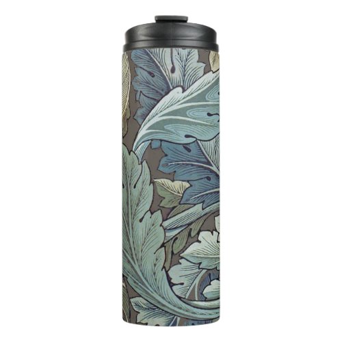 William Morris Acanthus Sage Flower Floral Botanic Thermal Tumbler