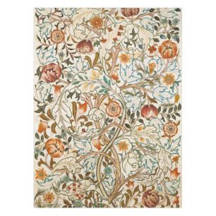 William Morris Acanthus Vintage Floral Art Tablecloth