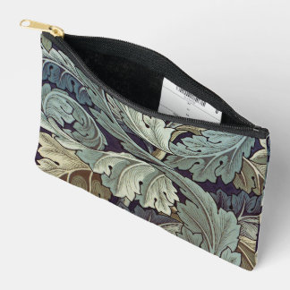 William Morris Acanthus Wallpaper Leaves Accessory Pouch