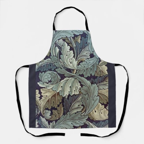 William Morris Acanthus Wallpaper Leaves Apron