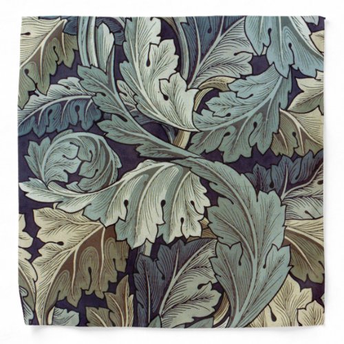 William Morris Acanthus Wallpaper Leaves Bandana