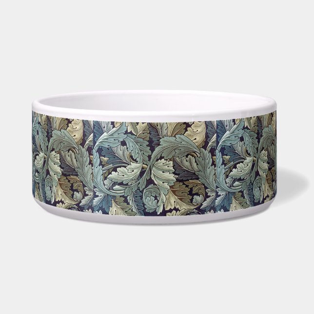 William Morris Acanthus Wallpaper Leaves Bowl (Front)