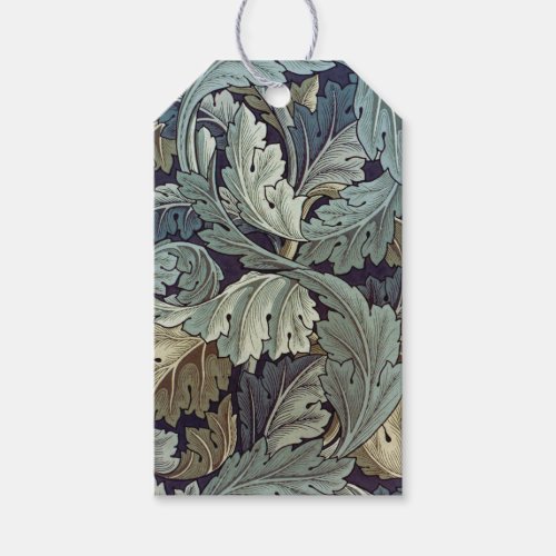 William Morris Acanthus Wallpaper Leaves Gift Tags