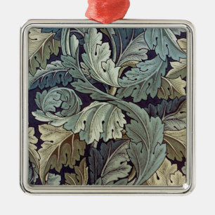 William Morris Acanthus Wallpaper Leaves Metal Ornament
